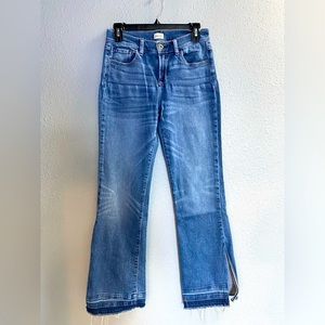 Sneak Peek Mid Rise Flare Jeans